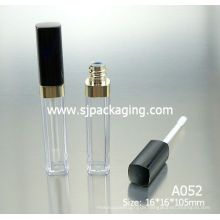 luxury lipgloss tube containers with brush